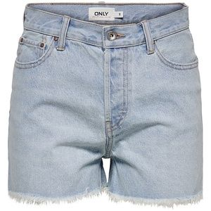 Josie High-Waist Denim Shorts